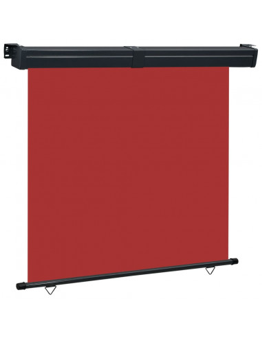 Tenda Laterale per Terrazzo 160x250 cm Rossa