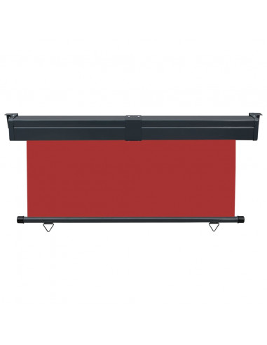 Tenda Laterale per Terrazzo 160x250 cm Rossa