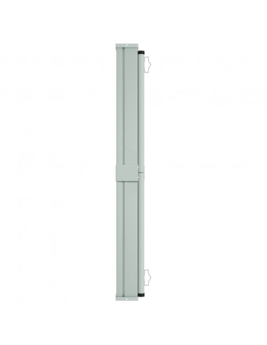 Tenda Laterale Retrattile per Patio 600x160 cm Rossa