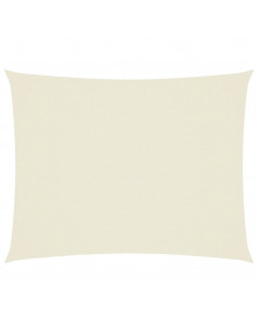 Parasole a Vela Oxford Rettangolare 2x3 m Crema 2
