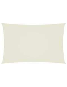 Parasole a Vela Oxford Rettangolare 5x8 m Crema 2