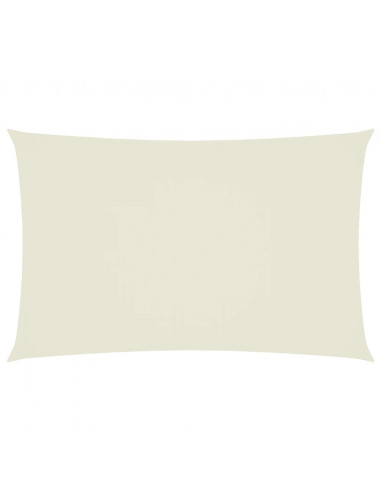 Parasole a Vela Oxford Rettangolare 5x8 m Crema