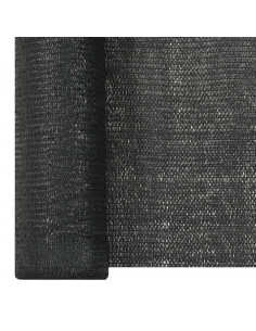 Rete per Privacy Nera 1,5x50 m in HDPE 150 g/m² 2