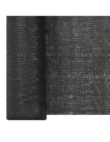 Rete per Privacy Nera 1,5x50 m in HDPE 150 g/m²