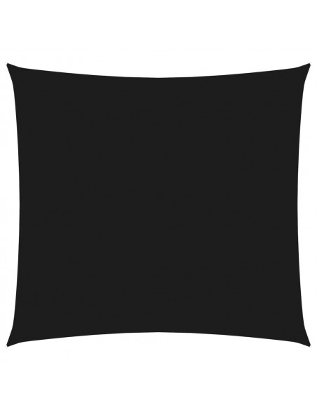 Parasole a Vela in Tela Oxford Quadrata 3x3 m Nera