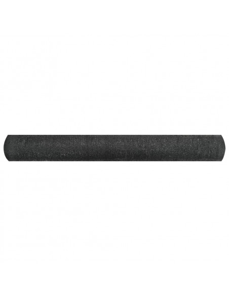 Rete per Privacy Nera 1,5x25 m in HDPE 150 g/m²