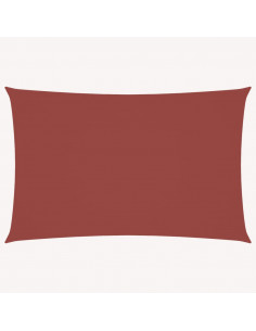 Parasole a Vela Oxford Rettangolare 5x7 m Terracotta 2