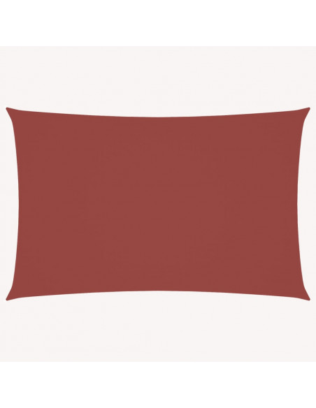 Parasole a Vela Oxford Rettangolare 5x7 m Terracotta