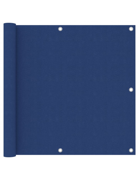 Paravento Balcone Blu 90x400 cm in Tessuto Oxford