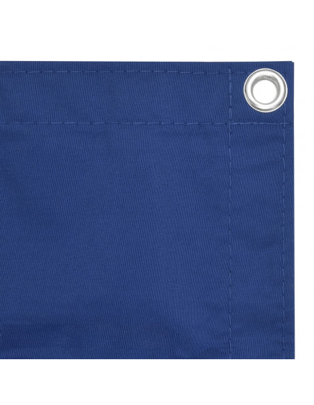 Paravento da Balcone Blu 90x600 cm Tessuto Oxford