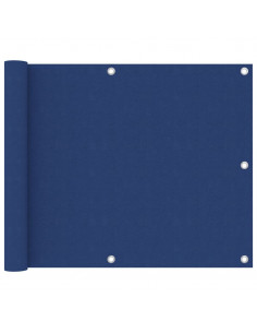 Paravento da Balcone Blu 75x300 cm in Tessuto Oxford 2