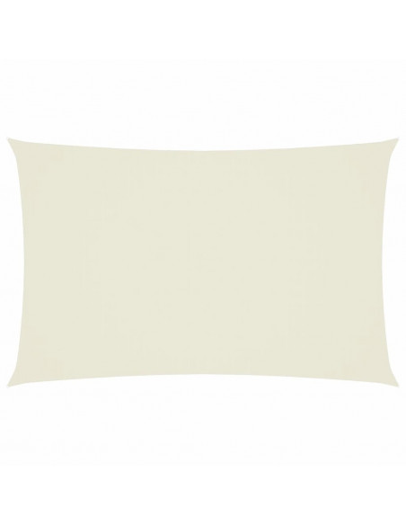 Parasole a Vela Oxford Rettangolare 2x4,5 m Crema
