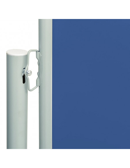 Tenda Laterale Retrattile per Patio 220x600 cm Blu