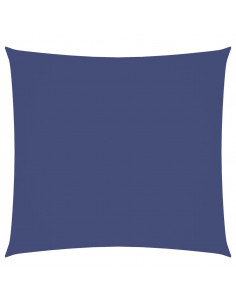 Parasole a Vela in Tela Oxford Quadrata 6x6 m Blu 2