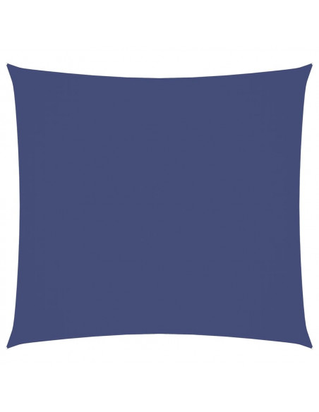 Parasole a Vela in Tela Oxford Quadrata 3x3 m Blu