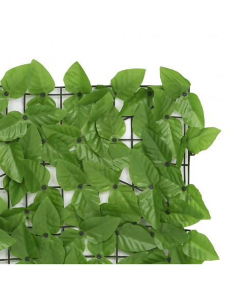 Schermo Privacy da Balcone con Foglie Verde 300x150 cm