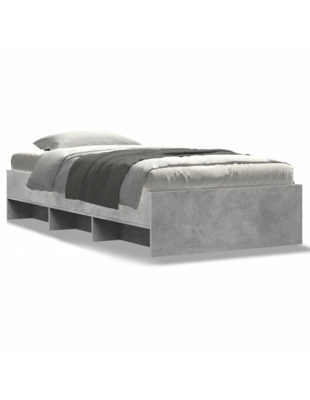 Giroletto Grigio Cemento 90x190 cm in Legno Multistrato
