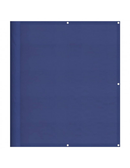 Paravento da Balcone Blu 120x800 cm 100% Poliestere Oxford