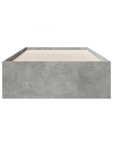 Giroletto Grigio Cemento 90x190 cm in Legno Multistrato