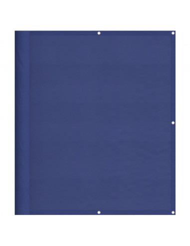 Paravento da Balcone Blu 120x700 cm 100% Poliestere Oxford