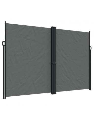 Tenda da Sole Laterale Retrattile Antracite 220x600 cm