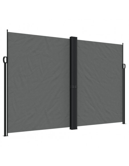 Tenda da Sole Laterale Retrattile Antracite 220x600 cm