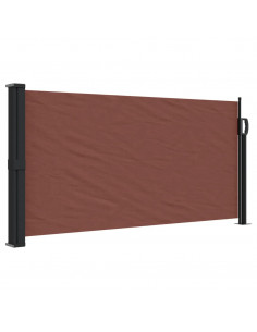 Tenda da Sole Laterale Retrattile Marrone 100x300 cm 2