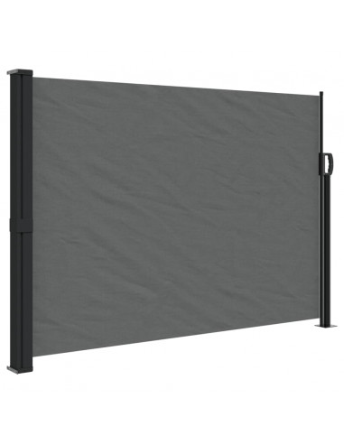Tenda da Sole Laterale Retrattile Antracite 140x600 cm