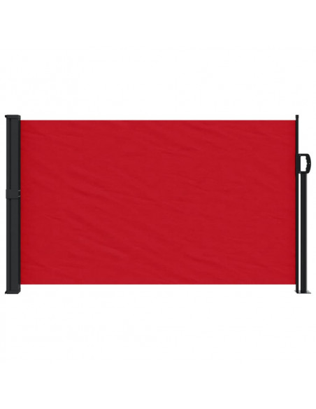 Tenda da Sole Laterale Retrattile Rossa 120x500 cm