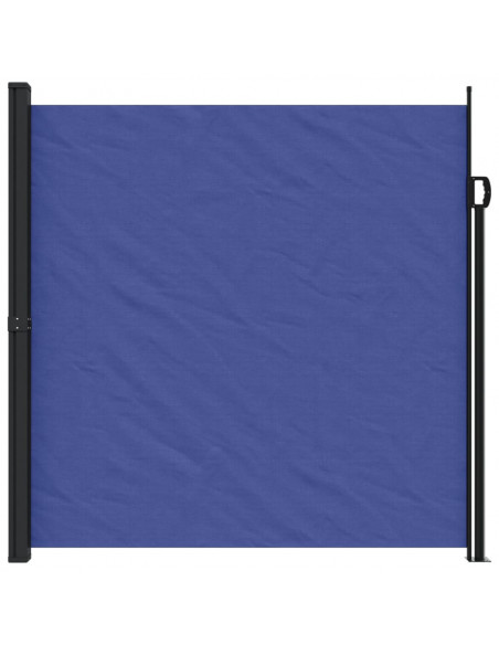Tenda da Sole Laterale Retrattile Blu 200x600 cm