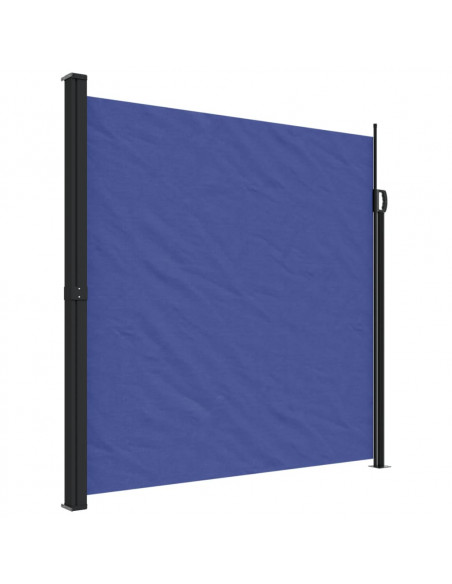 Tenda da Sole Laterale Retrattile Blu 200x500 cm
