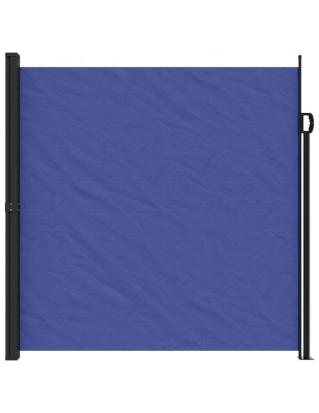 Tenda da Sole Laterale Retrattile Blu 200x500 cm