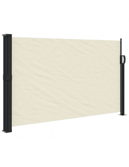 Tenda da Sole Laterale Retrattile Crema 120x500 cm