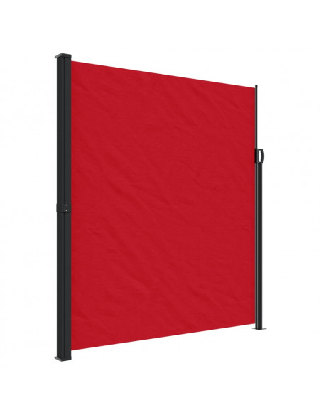 Tenda da Sole Laterale Retrattile Rossa 220x600 cm