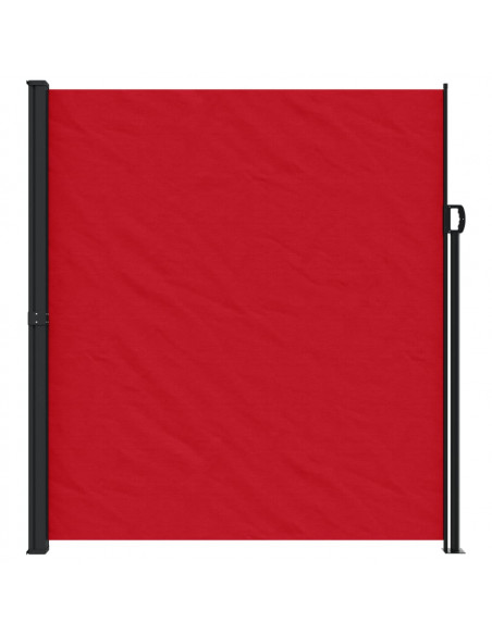 Tenda da Sole Laterale Retrattile Rossa 220x600 cm