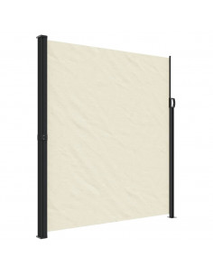 Tenda da Sole Laterale Retrattile Crema 220x600 cm 2