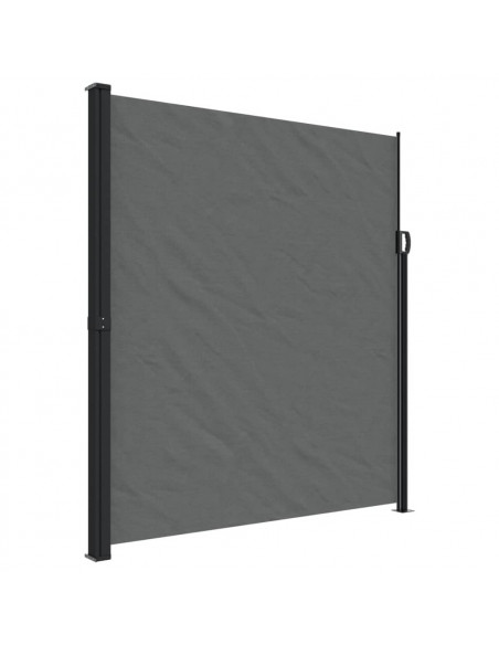 Tenda da Sole Laterale Retrattile Antracite 220x600 cm