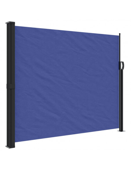 Tenda da Sole Laterale Retrattile Blu 160x300 cm