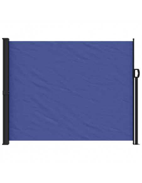 Tenda da Sole Laterale Retrattile Blu 160x300 cm