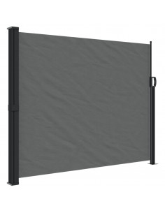 Tenda da Sole Laterale Retrattile Antracite 160x600 cm 2