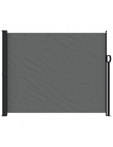 Tenda da Sole Laterale Retrattile Antracite 160x600 cm