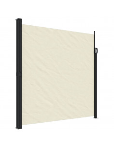 Tenda da Sole Laterale Retrattile Crema 200x600 cm 2