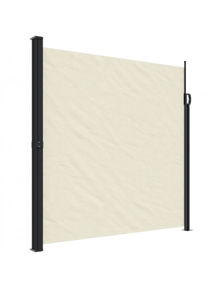 Tenda da Sole Laterale Retrattile Crema 200x600 cm