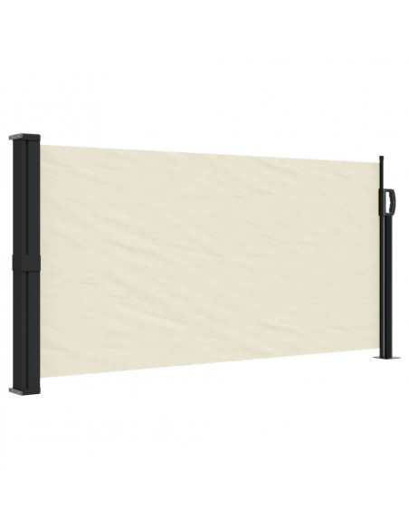 Tenda da Sole Laterale Retrattile Crema 100x500 cm