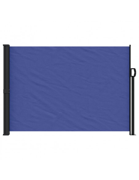 Tenda da Sole Laterale Retrattile Blu 140x300 cm