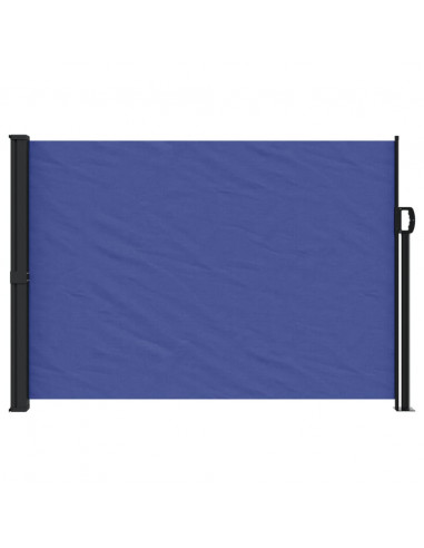 Tenda da Sole Laterale Retrattile Blu 140x600 cm