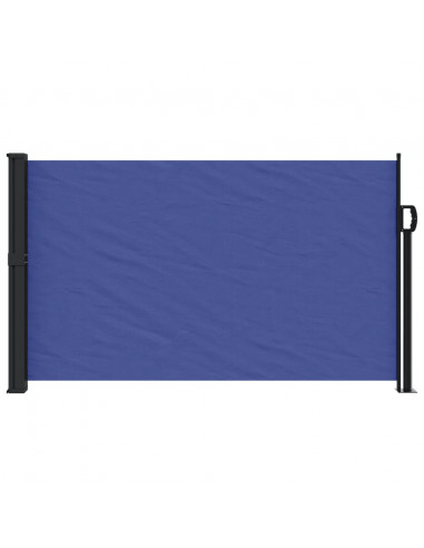 Tenda da Sole Laterale Retrattile Blu 120x500 cm
