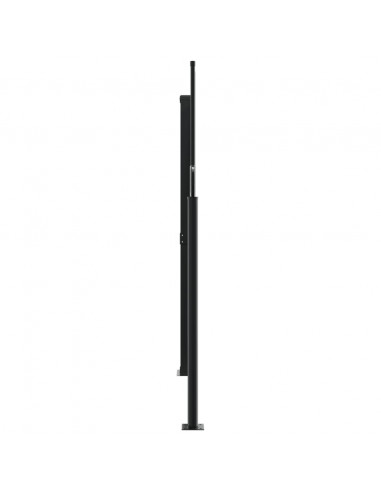 Tenda da Sole Laterale Retrattile Marrone 180x600 cm