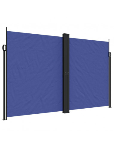 Tenda da Sole Laterale Retrattile Blu 200x600 cm