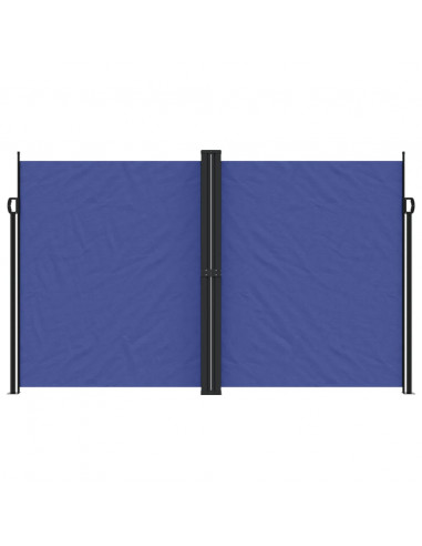 Tenda da Sole Laterale Retrattile Blu 200x600 cm